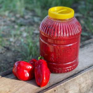 1 adet 5 kg biber salçası